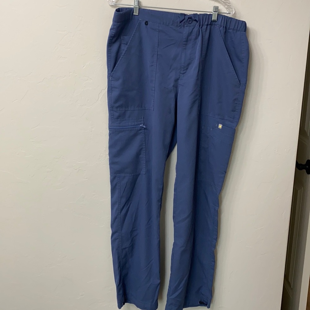 Figs blue scrub pants size XL